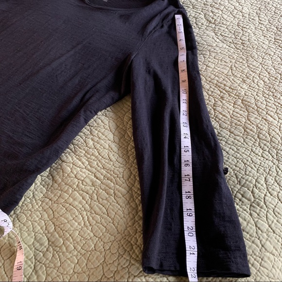 Chico’s Black Long Sleeve T-Shirt * 16 - Picture 10 of 13
